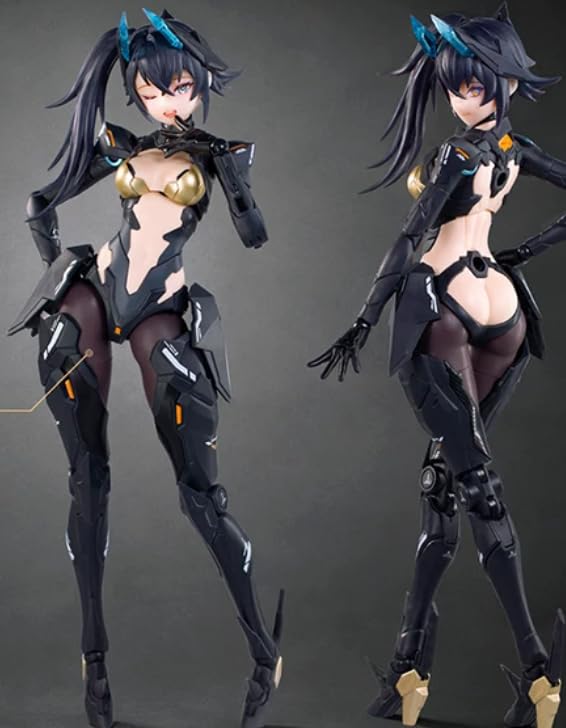 Amazon | 将魂姫X解限機 1/10 ブラックパンサー 黒豹 1/10 美少女 可動