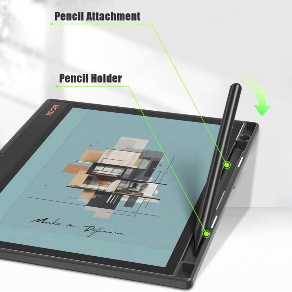Magnetyczna miękka osłona etui do automatycznego uśpienia/budzenia do OnyxTablet Go 10.3 odporne na wstrząsy i zarysowania etui z uchwytem na ołówki