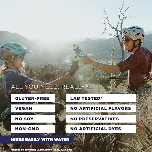 Image of Tailwind Nutrition Recovery Mix, 20 Grams Complete Protein, Carbohydrates, and Electrolytes Powder Drink Mix for Post-Workout, Free of Gluten, Soy, and Dairy, Vegan, 20 Servings, Vanilla