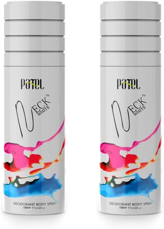 Aerosol PATEL NECK 150 ML Body Deodorant For Men & Women Long Lasting (Pack Of 2