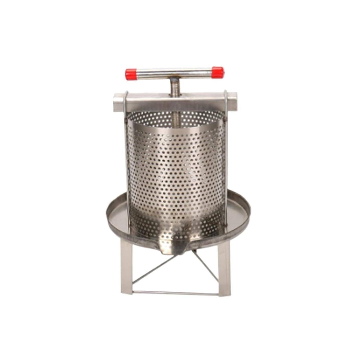 Beekeeping, Small Stainless Steel Household Honey Press, Juicer,for Beekeepers