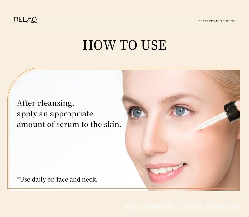 Miniatura 8 de Suero facial súper vitamina C, 1.0 fl oz, con retinol, niacinamida y ácido hialurónico