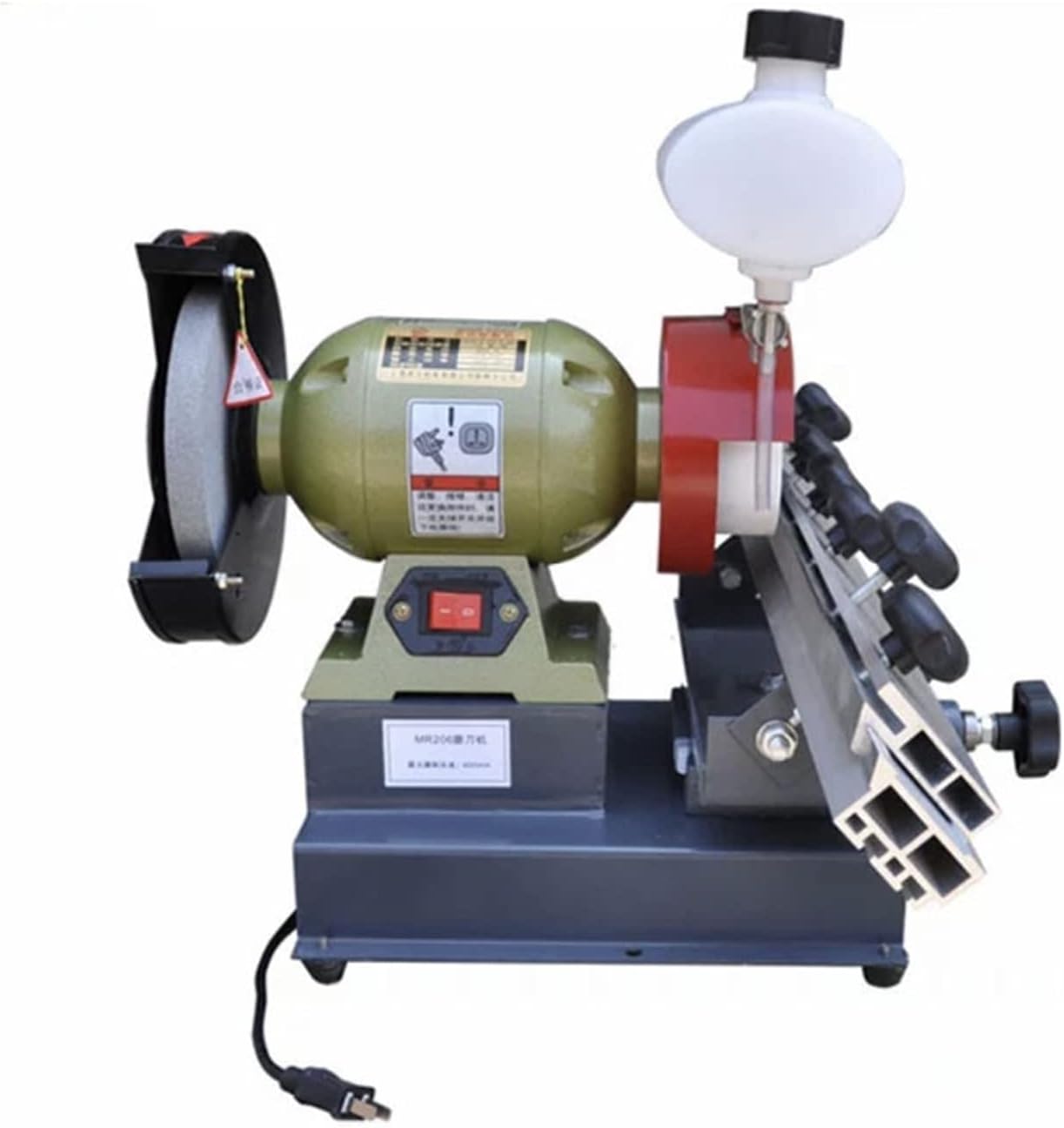 206 Multifunctional Woodworking Grinding Knife Machine Electric Flat Throw Pressure Planer Grinder Manual Woodwork Power, Garden & Hand Tools