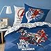 Marvel Avengers Set copripiumino singolo, 135x200 + 80x80 cm, 100% cotone