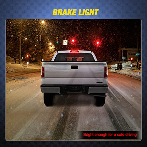 Image of Nilight Third Brake Light for Ford F-150 2009-2014, Smoked Lens