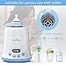 Baby Bottle Warmer, Eccomum Fast Breast Milk Warmer with a Timer, Baby Food Heater with LCD Display Accurate Temperature Control, Constant Mode, Fit All Baby Bottles