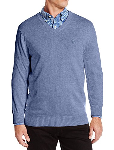 IZOD Men's Fine Gauge V-Neck Sweater