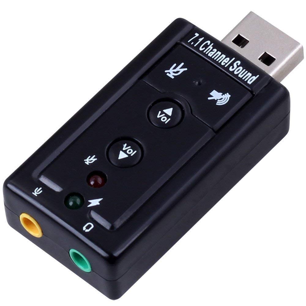 AlexVyan 7.1 Channel USB External Sound Card Audio Adapter with Mic for Windows XP/Vista/Windows 7/Windows 8, Just Plug and Play (Black)-image-18