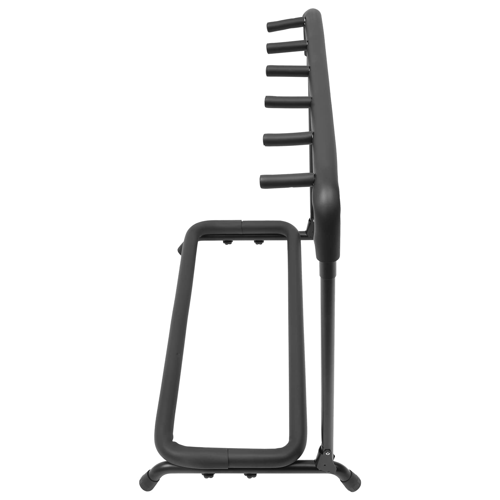 Supporto Per Chitarra In Metallo Regolabile - Fino A 9 Chitarre, Con Protezione In Spugna, Nero - Foto 2