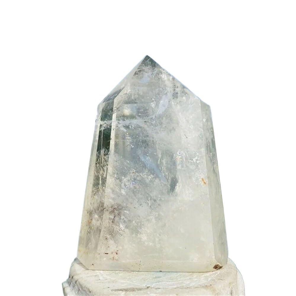 Ylquxeuv One Color White Crystal Column Wand Decoration Home Decor(Size:300-350G)