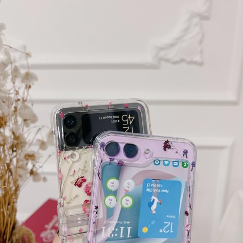 Coque Charnière Samsung Galaxy Z Flip 5 Coque Anti Rayure Transparente