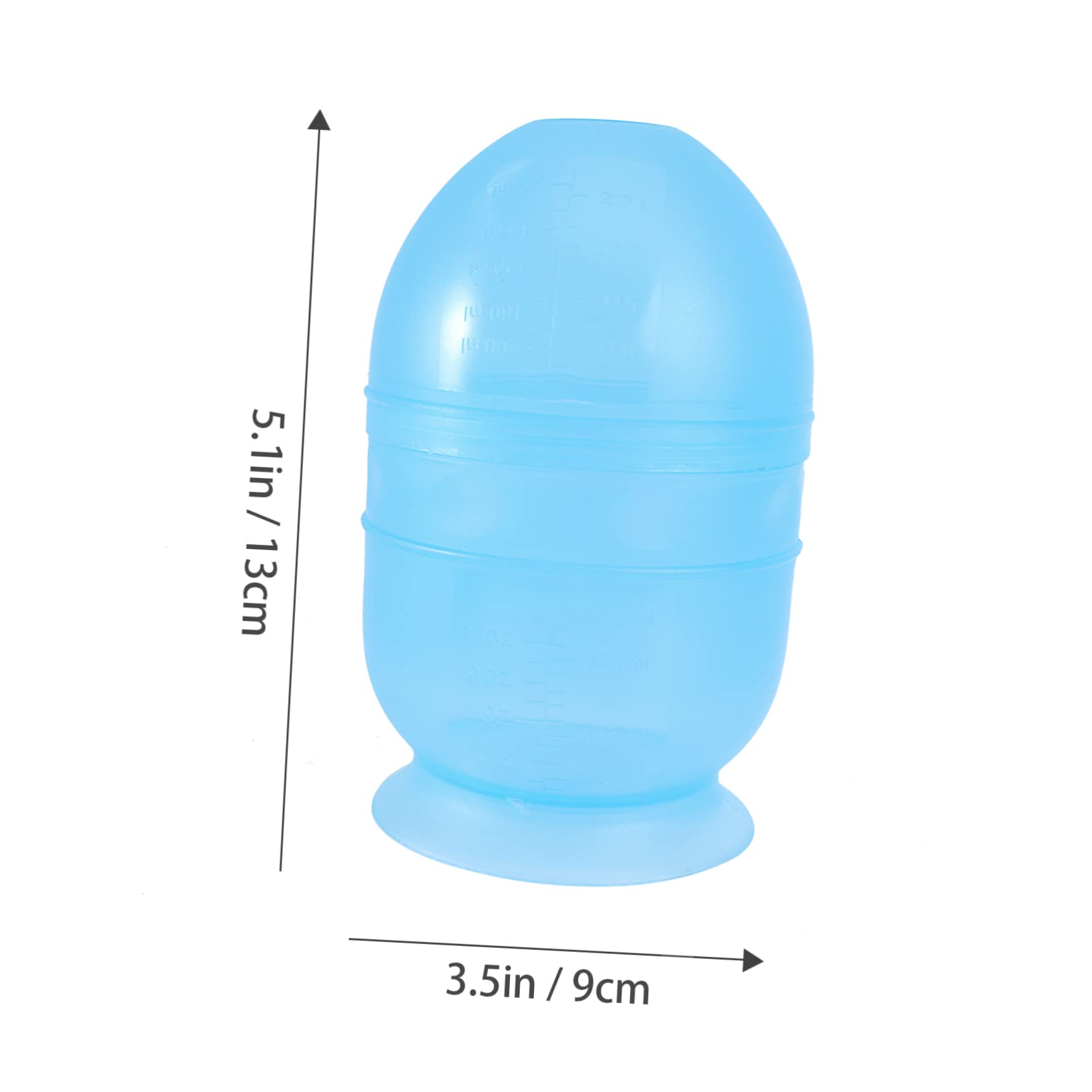 Ipetboom Hair Dye Mixing Bowl with Scale Professional Salon Tinting Cup for Easy Hair Coloring DIY Use for Men Women