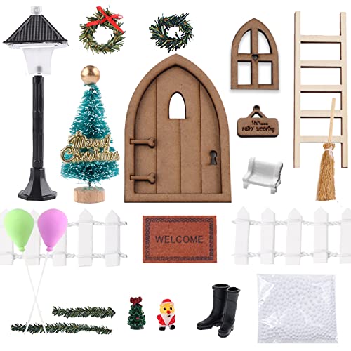 EBANKU Porta Elfo Natale Kit, Porta Elfo Natale