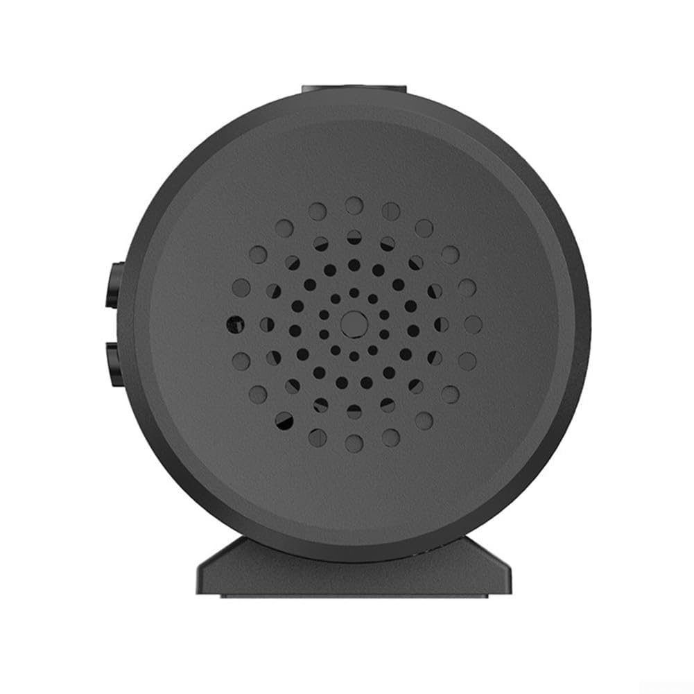 Orologio a proiezione per camera da letto, orologio digitale con proiettore a 180° sul soffitto con dimmer a 4 livelli, sveglia con data, temperatura, luce notturna, orologio elettronico ricaricabile