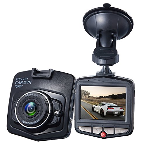 Sebikam Car Dash Cam 2.3” LCD, 1080P FHD - Mini Car Dash Camera Full HD 1080P Video Recorder with G-Sensor, WDR, Loop Recording - Anti-Shake & Motion Detection HD Dashcam Recorder High Clarity