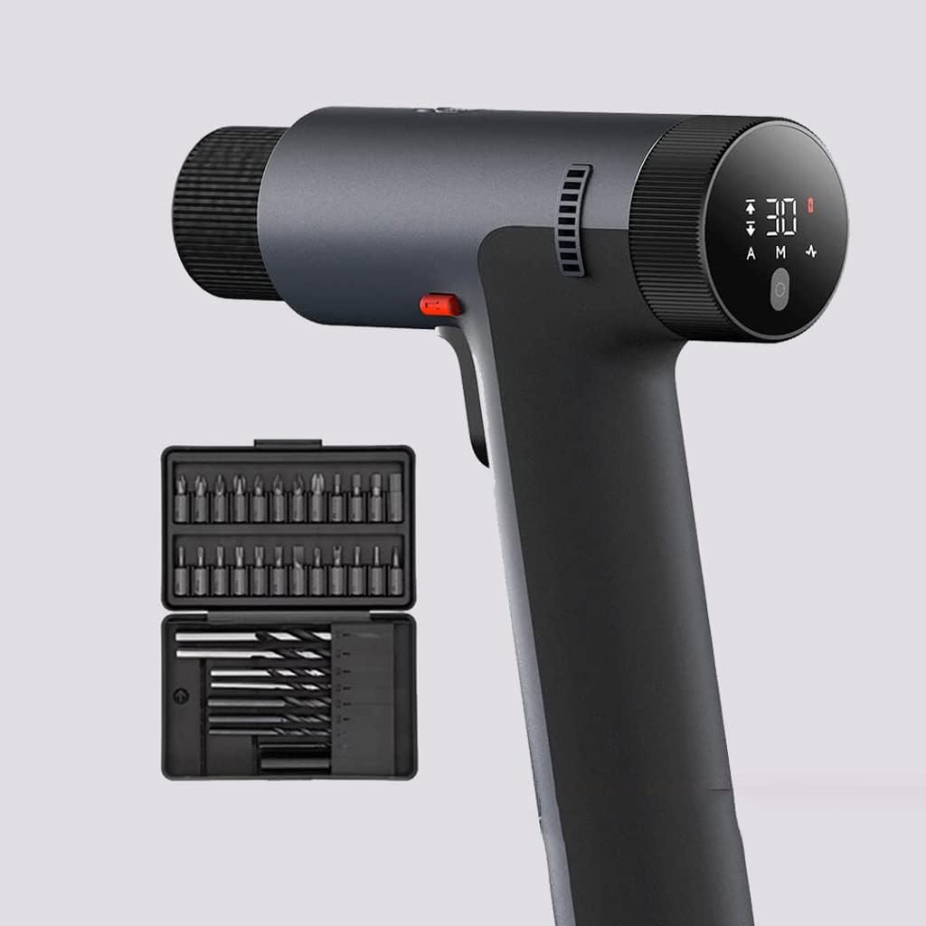 Brushless Electric Drill Screwdriver Smart Home Power Tool Type-C Rechargeable Multi-functional Cordless