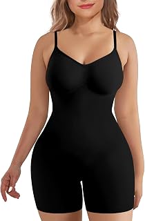 Bodysuit for Women Tummy Control Shapewear Seamless Sculpting Briefs Mid Thigh Butt Lifter Body Shaper Shorts