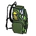 Custom Leathercraft Wild River WT3606 Multi-Tackle Large Backpack with Two 3600 Style Trays, One Size, Green