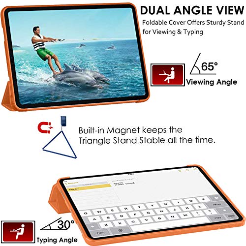 Image of DuraSafe iPad 10.9 inch 10th Generation 2022 TPU Cover A2696 A2777 MPQ13HN /A MPQ33HN /A MPQ03HN /A MPQ23HN /A A2757 MPQ93HN /A MPQC3HN /A MPQ83HN /A MPQA3HN /A MQ6K3HN /A MQ6L3HN /A - Orange