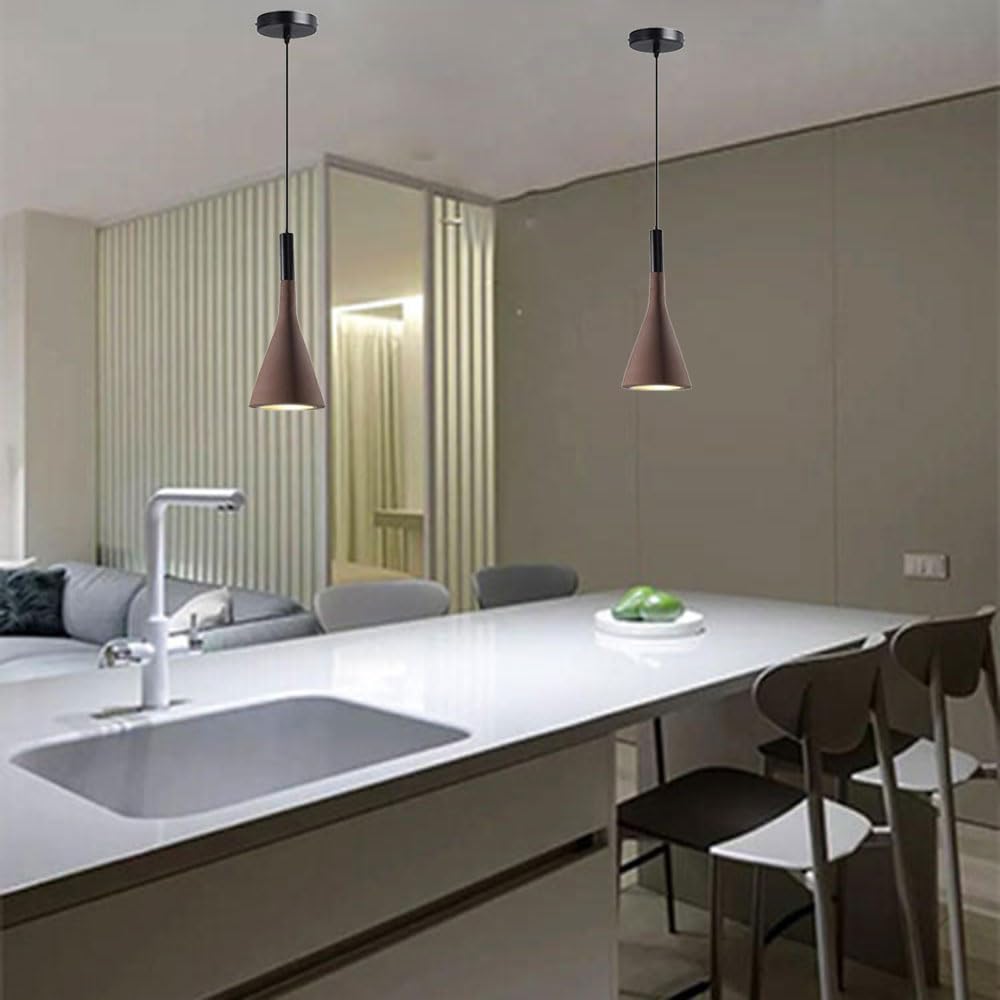 Paralume per lampada a sospensione in cemento colorato, lampada a sospensione in stile moderno creativo, lampadario a testa singola a vite E27, apparecchi di illuminazione per la decorazione de