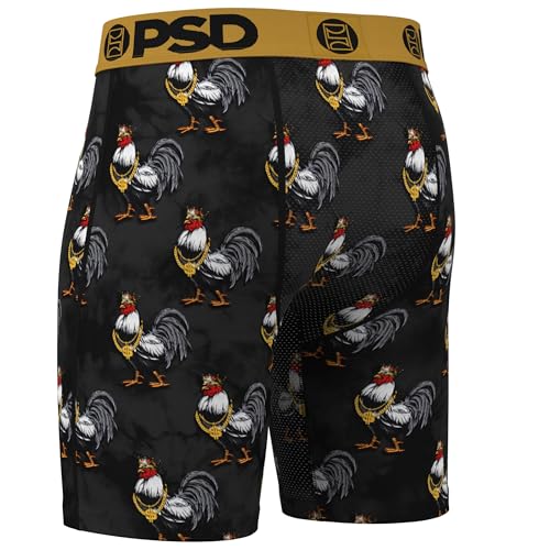 Bóxer de hombre divertido PSD calzoncillos transpirables con entrepierna 7" 3