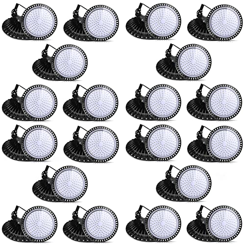 20-Pack 500W Ufo Led High Bay Light Industrial Lighting Ip65 Waterproof Commercial Bay Light 50000Lm 5000K Warehouse Lights For Workshop Garage Factory Wet Location,Ship From The Us About 3-7 Days #TOP7
