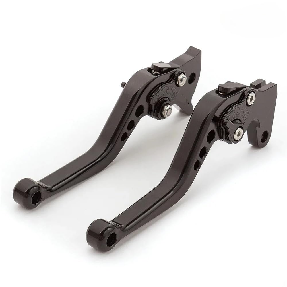 Zhenlygs Black Motorcycle Clutch Brake Handle Drum Lever Fit For Motorbike Accessories Cnc(Black)