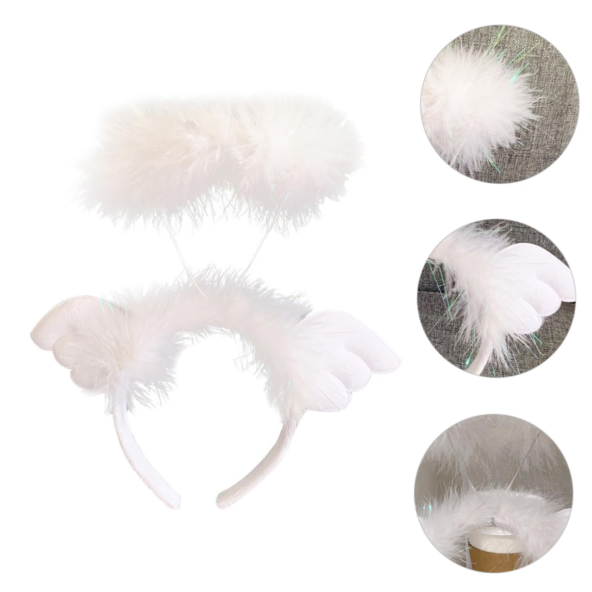 ⭐︎新品未使用⭐︎リリコラム ツノカチュ 天使の羽カチューシャタイプ（透明） ⭐︎新品未使用⭐︎リリコラム ツノカチュ 天使の羽カチューシャ