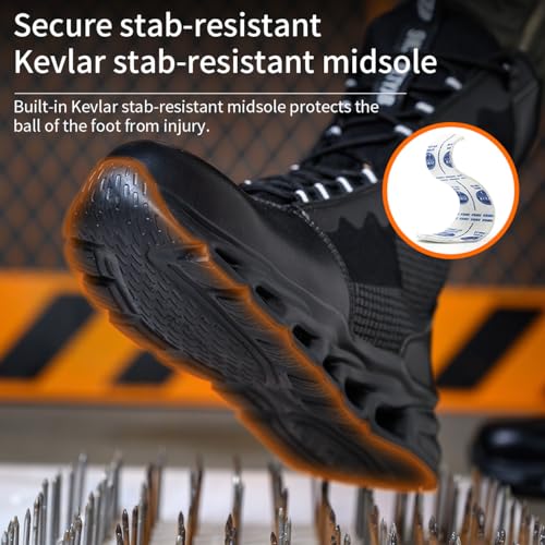 Men's Military Tactical boots Waterproof and dust proof work boots Desert boots Lightweight outdoor hiking boots Motorcycle shoes3