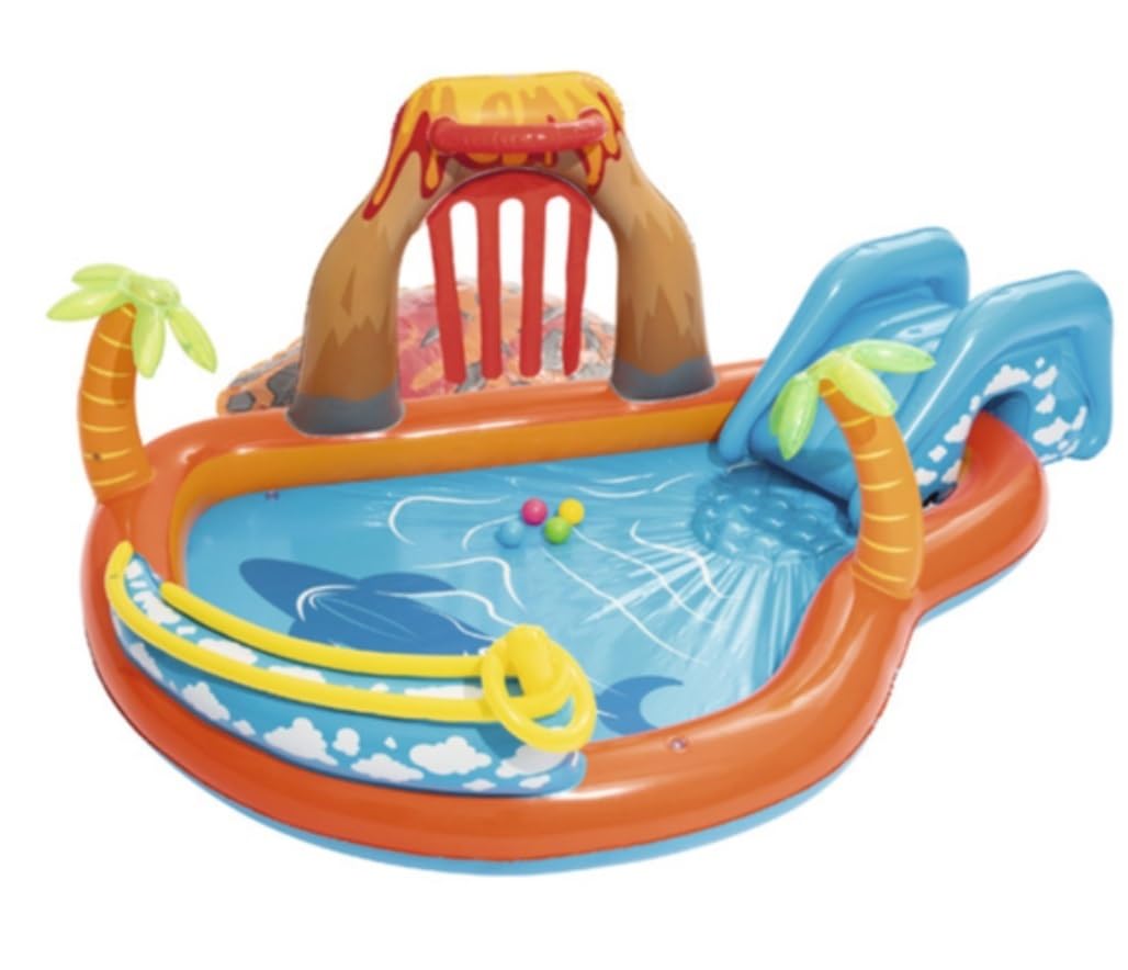 TOTIKI Paddling Pool Inflatable Swimming Pool Thickened Marine Ball Family Fountain Garden