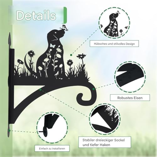 Carillon éolien lanterne et support mural pour jardin d'intérieur