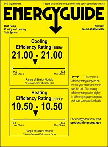 24000 Btu Ductless Air Conditioner – Mini Split Ac/Heating System - 2 Ton Pre-Charged Inverter Heat Pump – 21 Seer - 12’ Lineset & Wiring - 100% Ready To Install - Usa Parts & Support… #TOP3