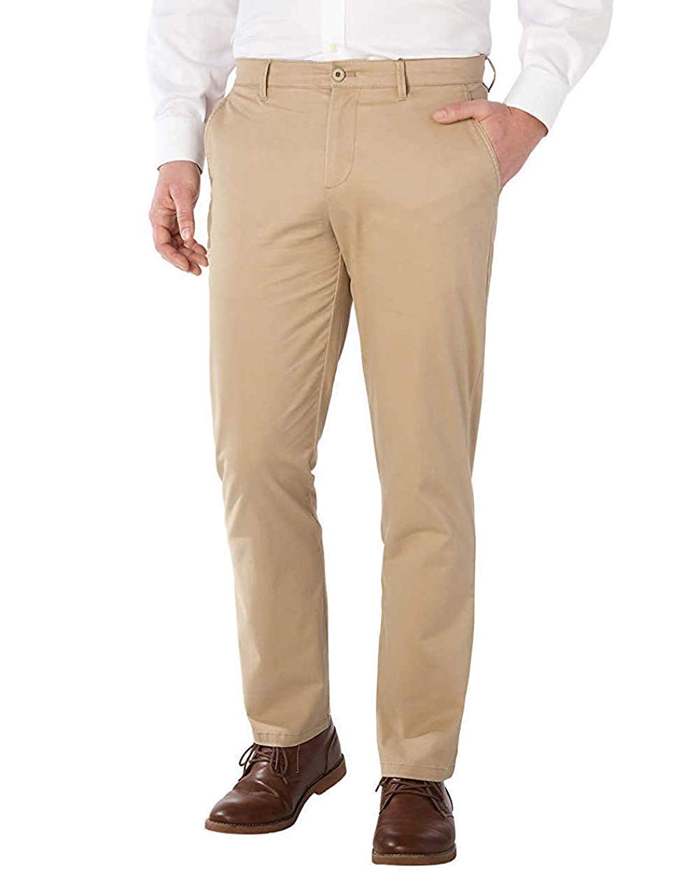 Comfort Chino Straight Leg Pants (34W 
