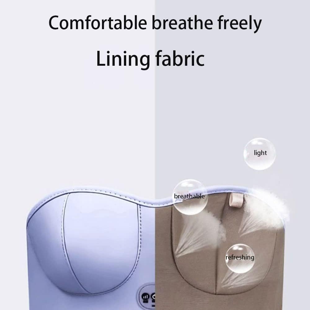 USB Charging Electric Breast Massage Bra Vibration Chest Massager Growth Enlargement Enhancer Breast Heating Stimulator Machine