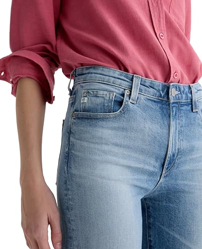 AG Womens Saige Mid Rise Wide Leg Crop3