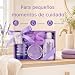 Imagen de Accentra set de baño LAVENDEL lavanda caja de regalo lila 10 g esponja