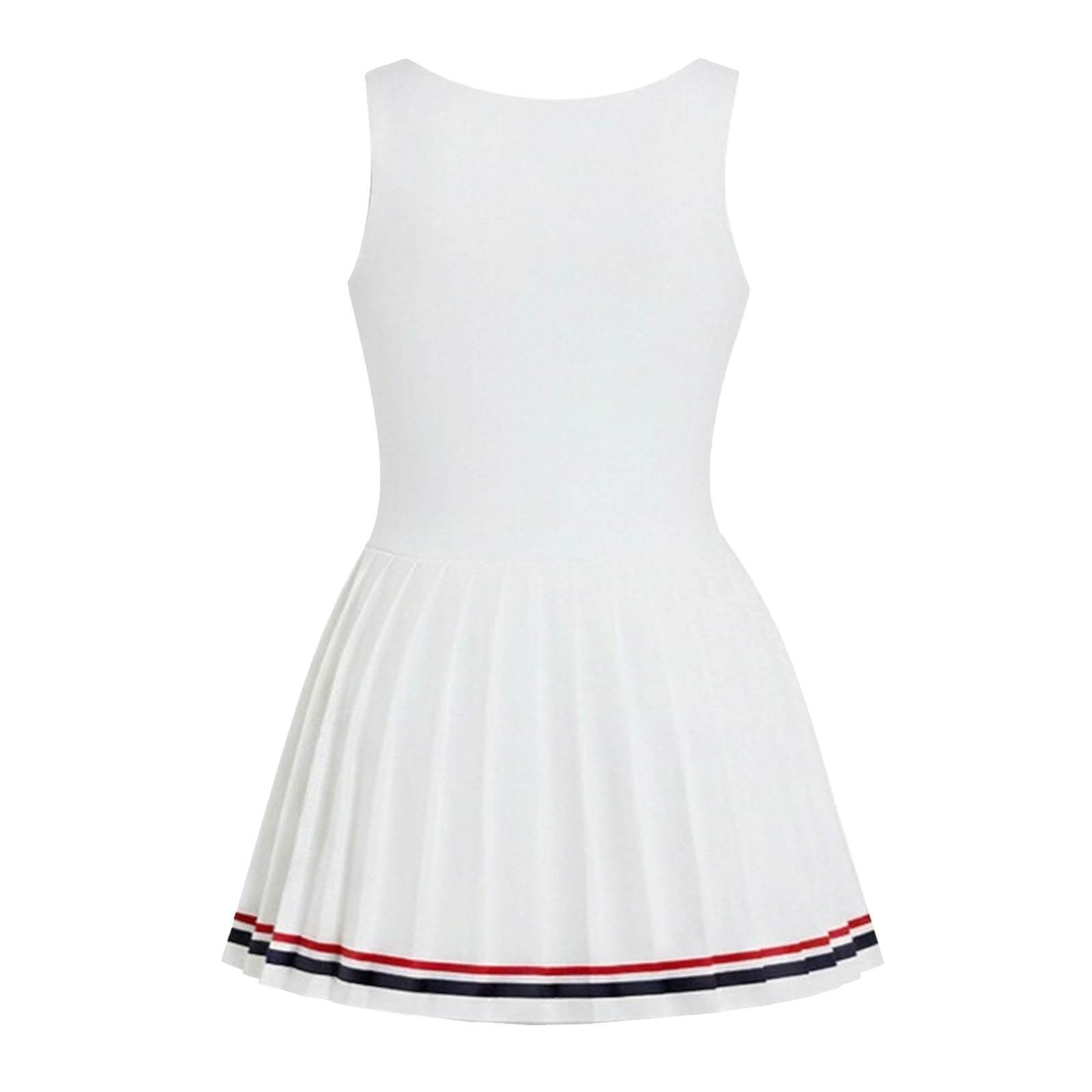 Robe de Tennis athlétique élégante sans Manches, Respirante et Bien ajustée.