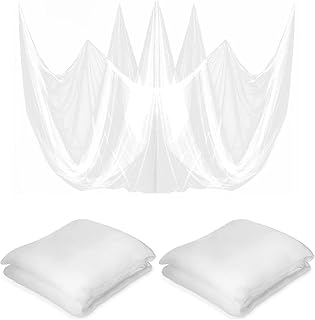 Chris.W 2 Pack Garden Netting Fine Mesh, Garden Net Barrier, Heavy Duty Garden Mesh, Mesh Net Covers, Plant Covers for Vegetable Plants Fruits Flowers Crops Greenhouse Row Cover(10 x 13 Ft)