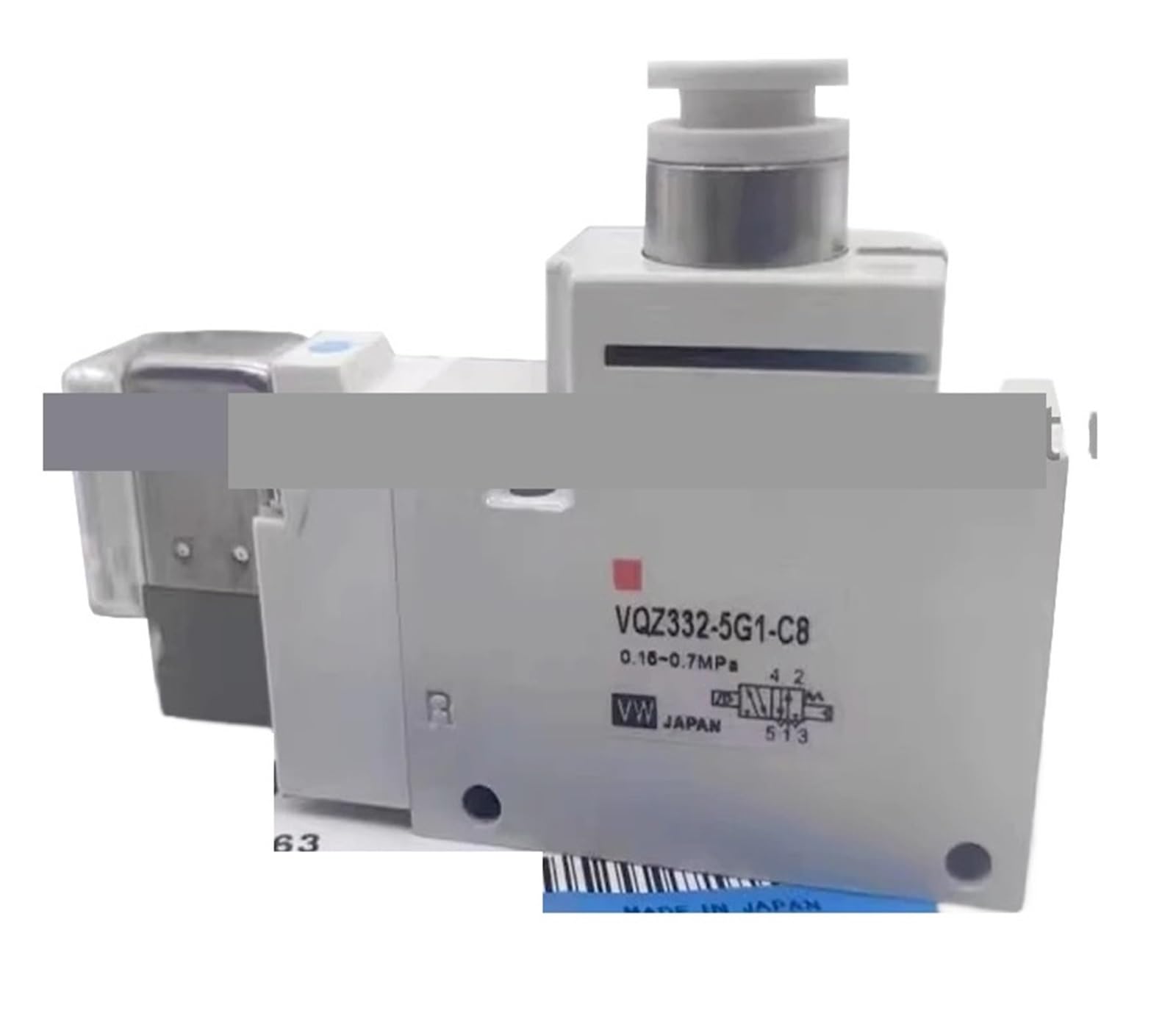 Électrovanne 24V VQZ3121-5Y1-02 distributeur pneumatique 3/2 voies taraudage G1/4 pouce