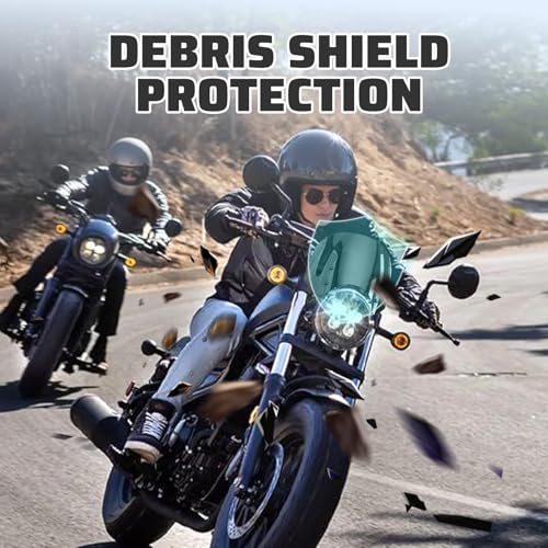 WolflineMoto Minimalist Style Windshield
