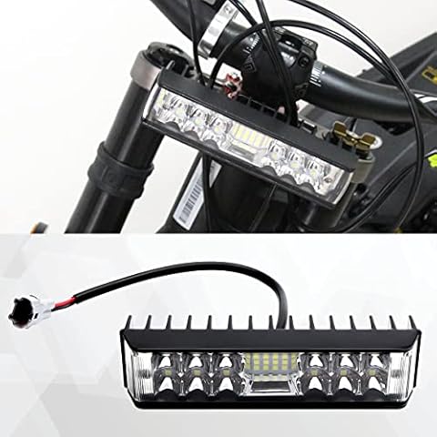 JESTOP Headlight Kit, Plug N Play Light Bar Headlight for Sur ron Segway, Powersports Headlight Bulbs & Assemblies for Sur ron Segway (Without Switch) Cover