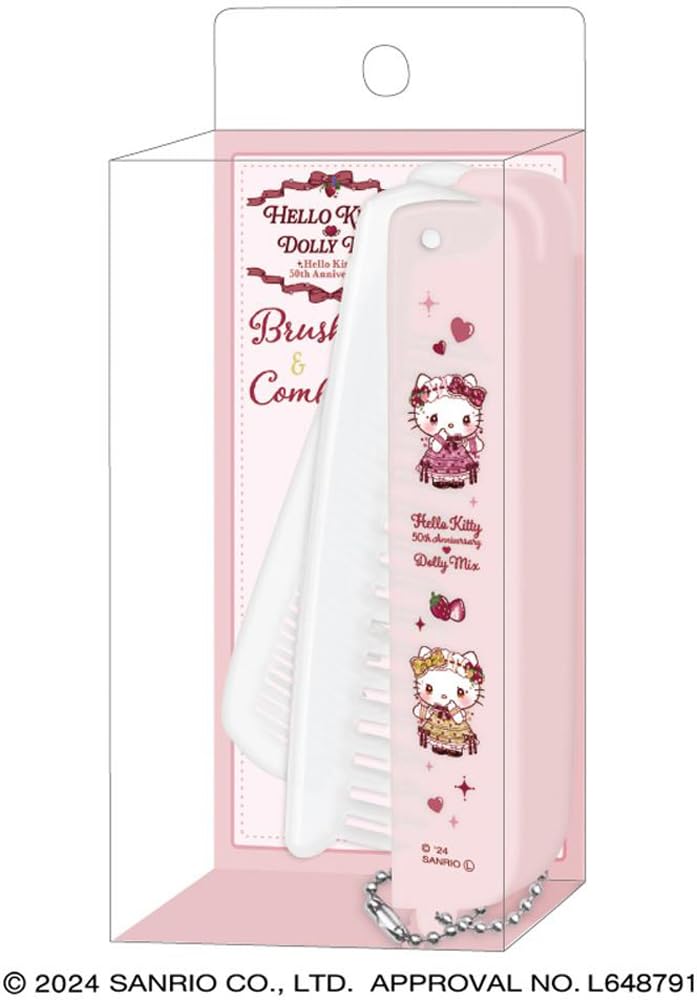 Amazon.co.jp: クラックス ブラシコーム/ハローキティ/DOLLYMIX