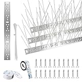 JANORS Dissuasori per Piccioni in Acciaio Inossidabile...