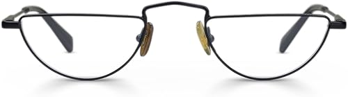 eyebobs Half The Chance - Lentes de lectura premium para mujeres y hombres  Gafas de media llanta