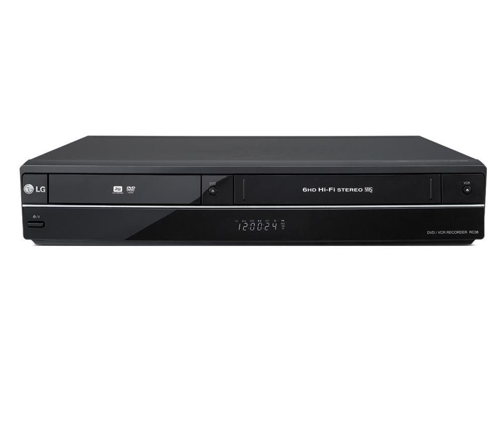 LG RC-388 DVD-Rekorder und Video-Rekorder schwarz