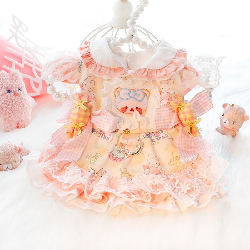Vestido princesa AZA para perros pequeños Candy Bear talla S miniatura 3