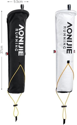 Miniatura 8 de Bolsa de almacenamiento para bastones de senderismo, impermeable y ligera, no se deforma fácilmente, adecuada para correr, chaleco de hidratación
