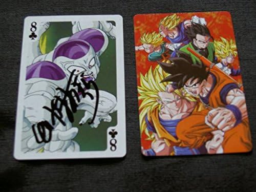 お気に入りの 明氏の直筆サイン入りトランプカード 5 ドラゴンボール 鳥山 カード