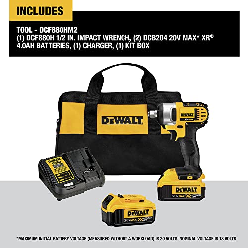 High-Torque Cordless Impact Wrench Kit