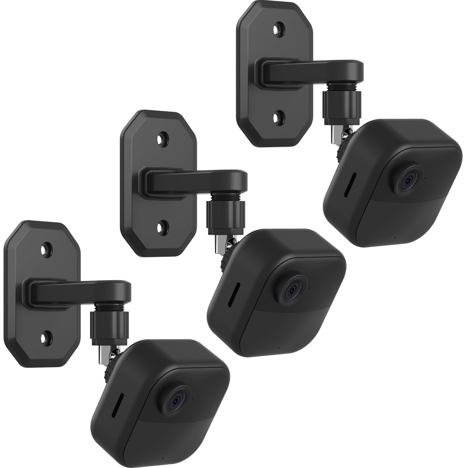 3 Pack Adjustable Mount fit for Blink Outdoor (4th Gen,3rd Gen) Blink XT / XT2, Blink Mini Camera Mounting Bracket, Wall Mount